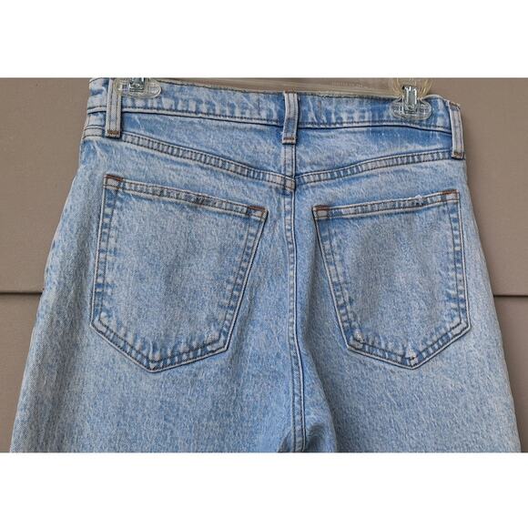 Abercrombie & Fitch Women's The 90s Relaxed Jean High Rise Acid Wash Size 28 6 - Picture 6 of 9